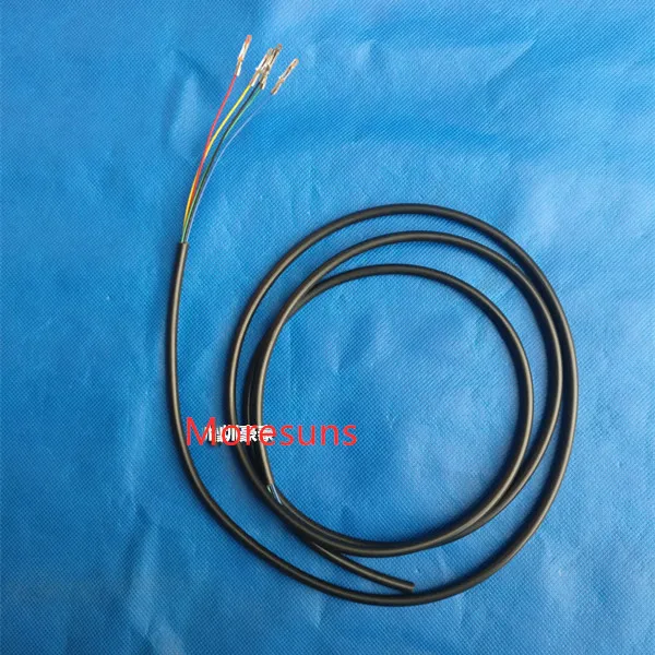 1pcs electric car moto hall cable 5 core wire Hall line High temperature resistant five-core hall line Custom hall sensor wire