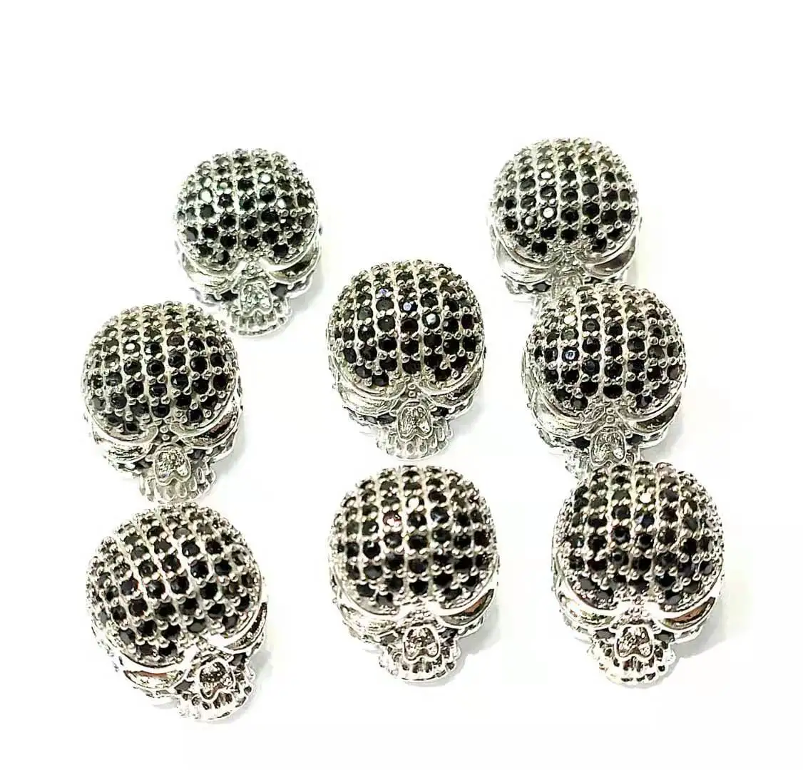 

10PCS CZ Bead Spacers for Women DIY Jewelry Accessories CZ024