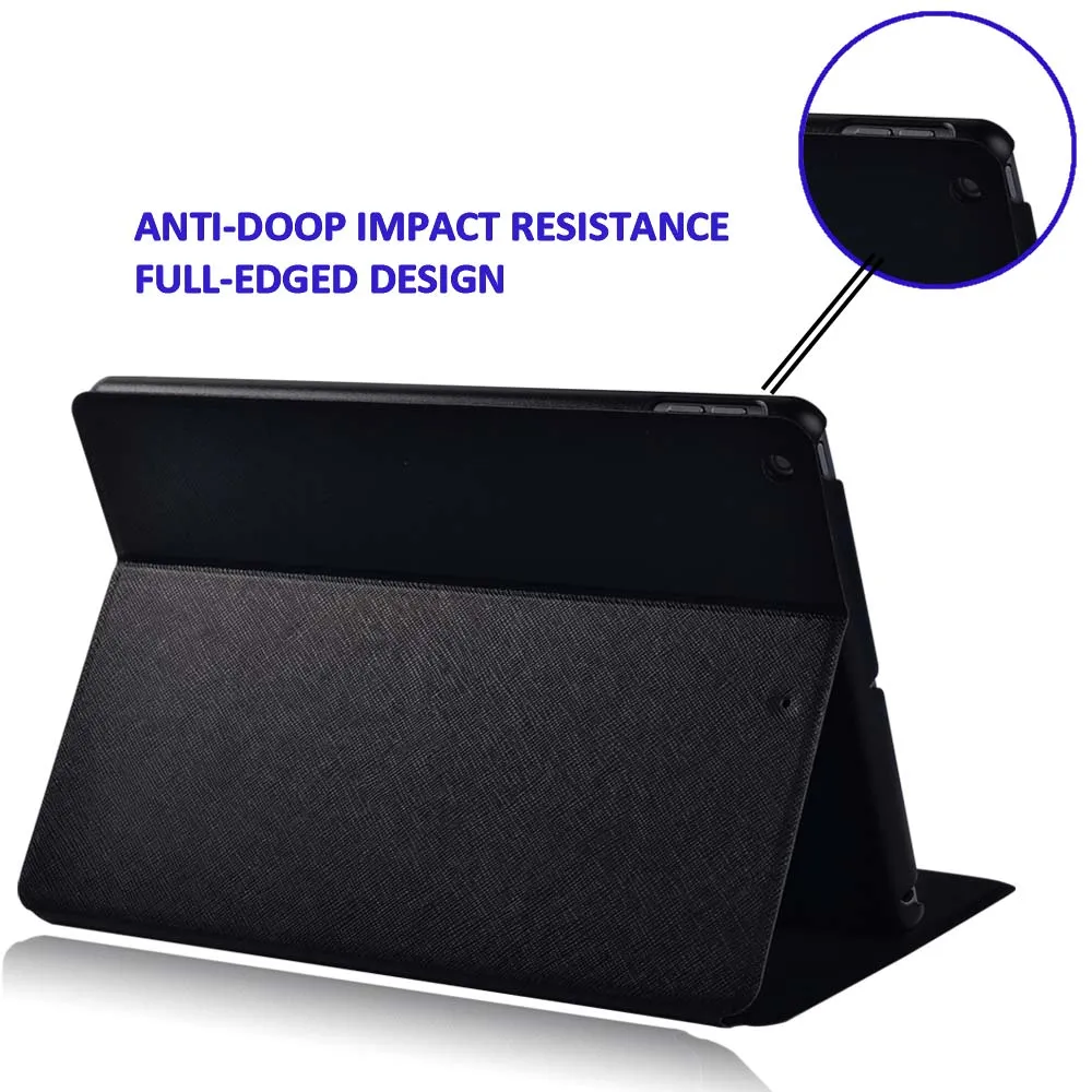 Apple IPad 7th (2019)/8th (2020) Gen 10.2 "Apple IPad 용 가죽 접이식 플립 케이스 스탠드 커버