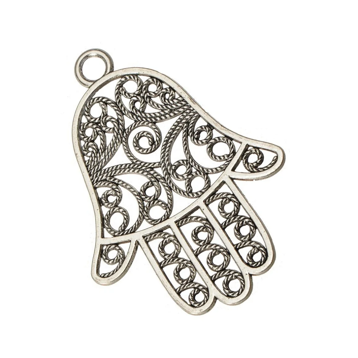 Vintage Silver Acessories For Pendants Charms DIY Crafts Making Hand 10pcs Keychain Suspensions Customize Jewelery Kit Supplies