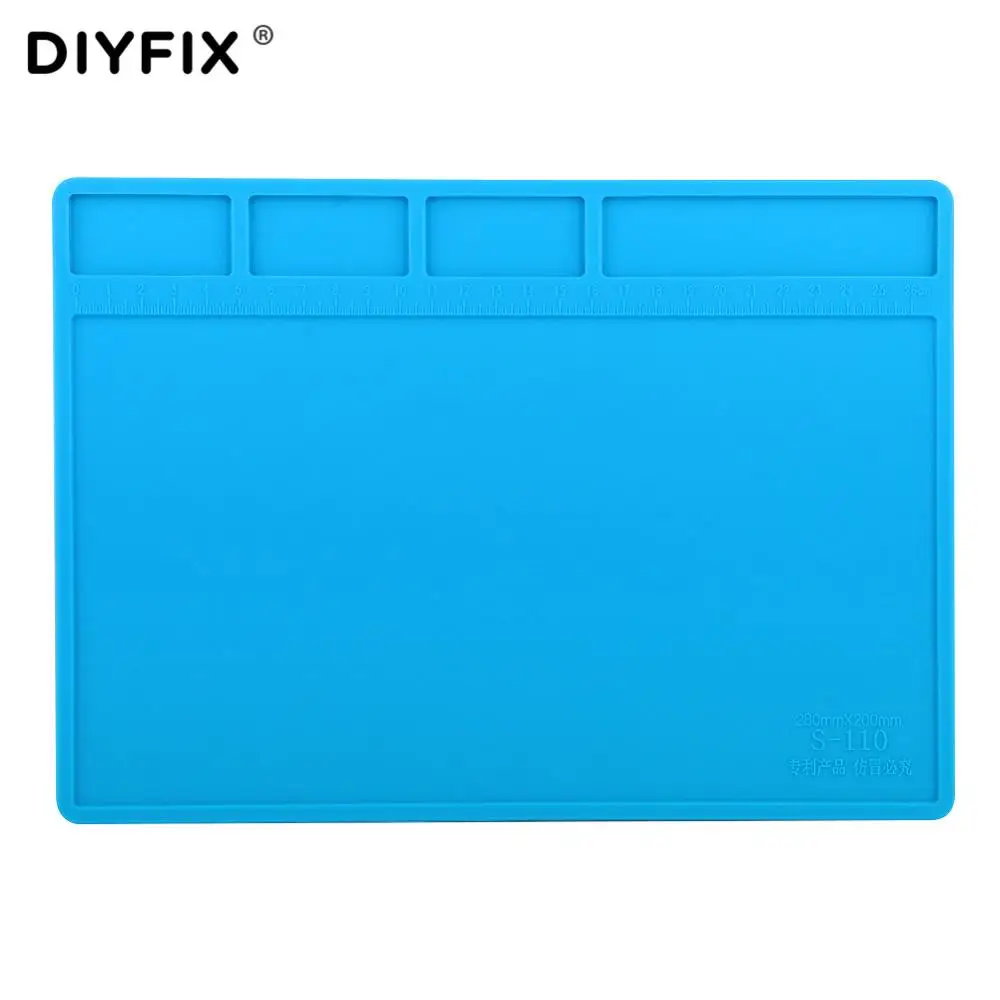 S-110 Mobile phone Computer Repair Workbench Heat Insulation Pad Anti-static Table Mat High Temperature And Anti-scald Mat Tool