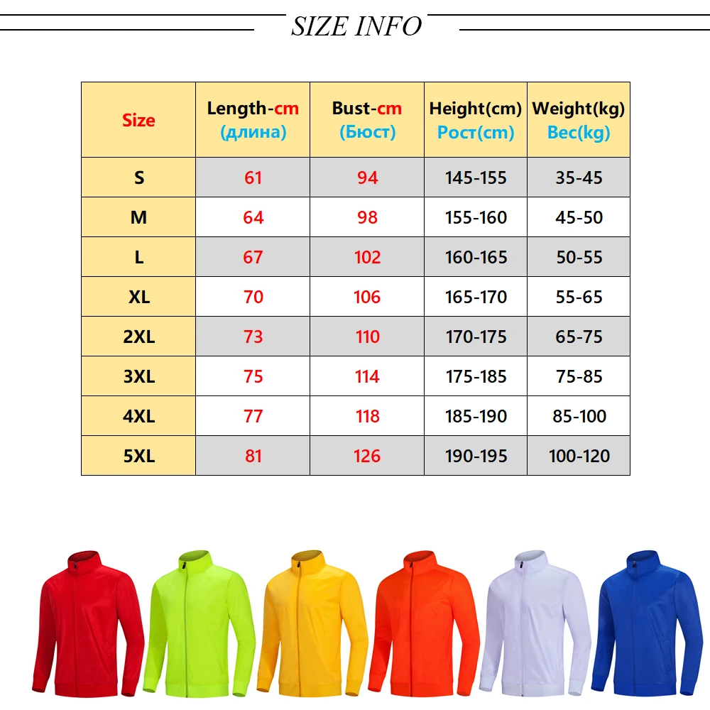 Men Fitness Coat Autumn Winter Running Long Sleeves Fleece Zipper Outdoor Cycling Training Sweatshirt Men Soccer Jerserys