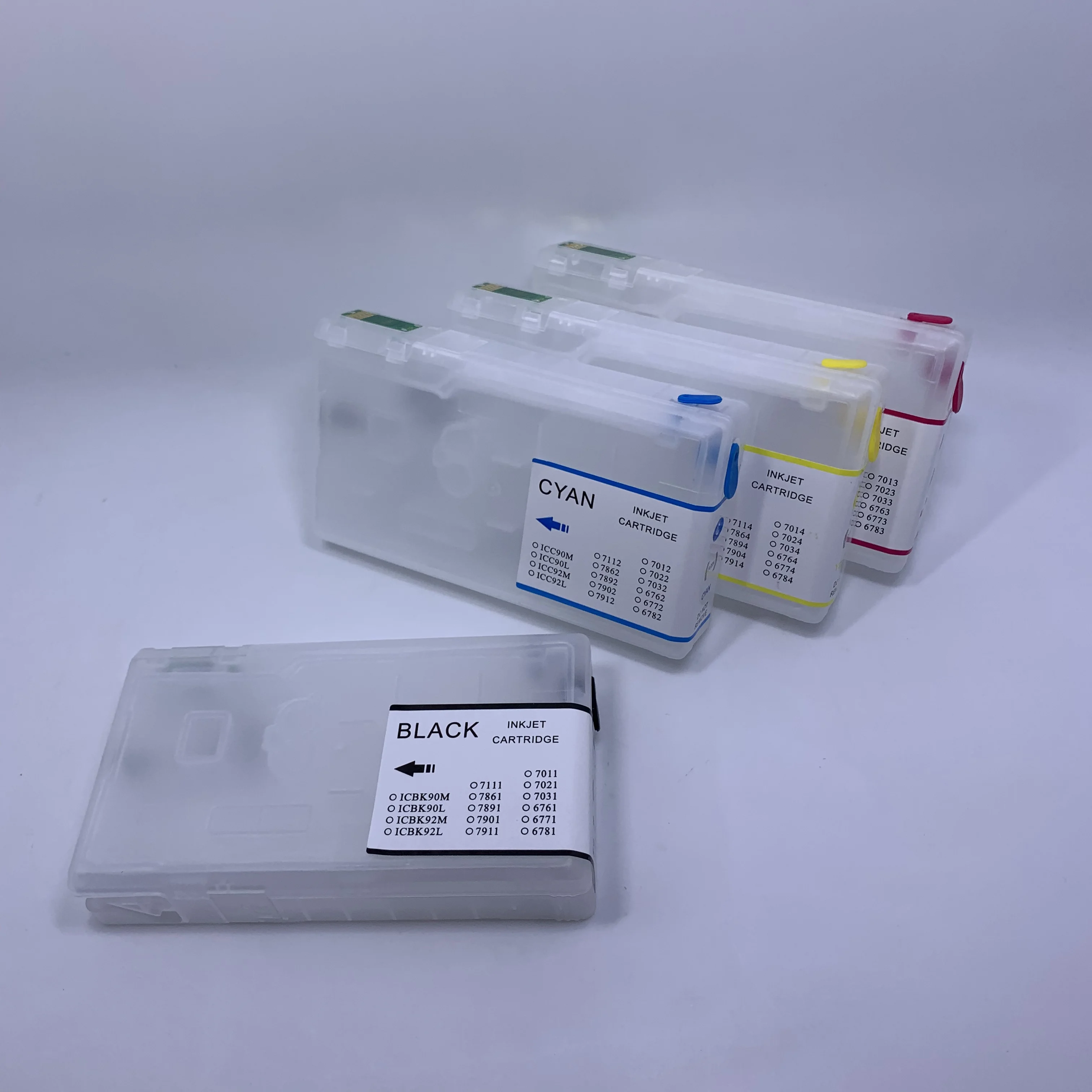 

YOTAT ICBK90 refillable ink cartridge ICBK90M ICC90M ICM90M ICY90M / ICBK90L ICC90L ICM90L ICY90L for Epson PX - B700/PX-B750F