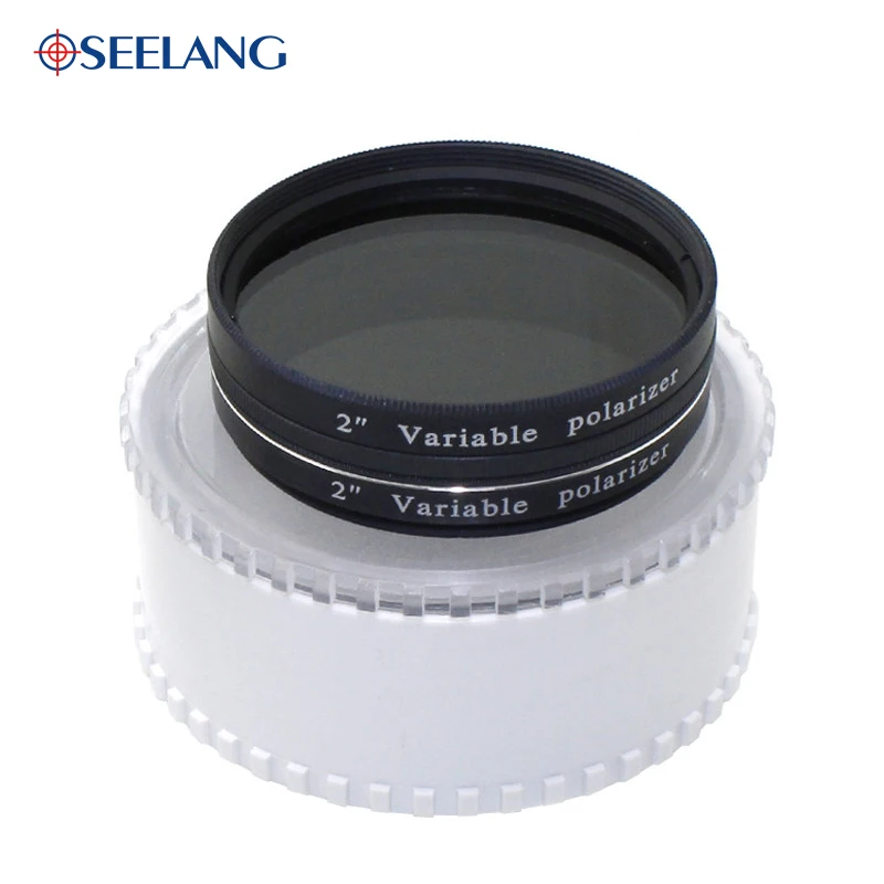 

OSEELANG 1,25 "2" переменный поляризационный фильтр для телескопа 1,25 дюйма 2-дюймовый поляризатор окуляра лунный фильтр OSL-240
