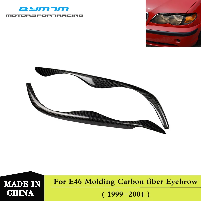 Creation of vacuum Carbon fiber Eyebrow For 3 Series E46 323i 325i 328i 330i