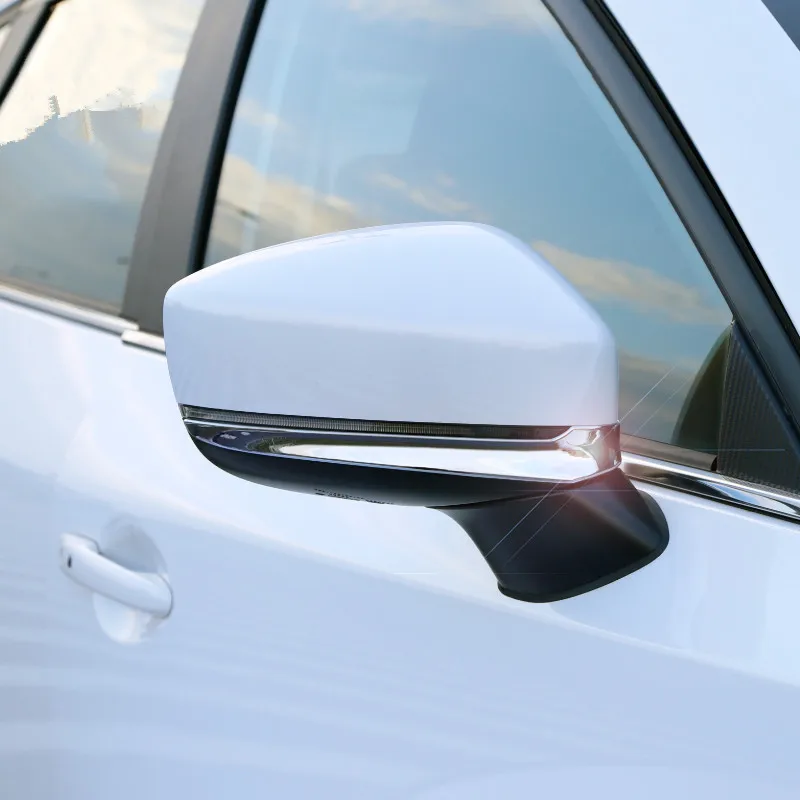 Accessories High Quality ABS Chrome Car Door Side Rearview Mirror Cover Trim 2pcs/set for Mazda CX5 CX-5 2017 2018