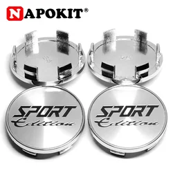 4pcs/lot 54mm with 50mm SPORT Edition Logo 54mm Car Wheel Center Caps Wheels Rim Centre Hub Cover