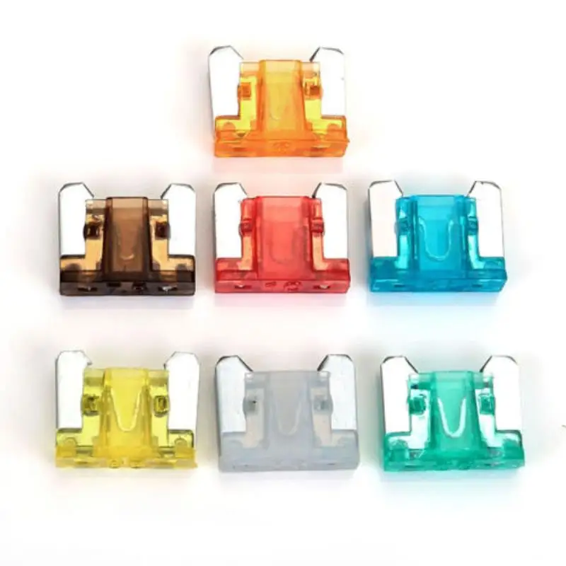 120x Car Low Profile Micro Mini Blade Fuse Set 5A 7.5A 10A 15A 20A 25A 30A