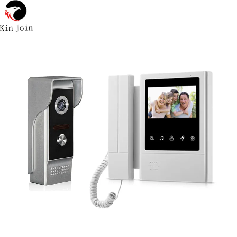 

4.3inch Video Door Phone Handset/handfree Intercom 2 Way Intercom System For Hot Selling