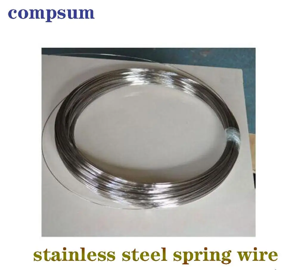 0.2mm 0.3mm 0.4mm 0.6mm Stainless steel spring wire/hard wire/ Single wire Spring Steel Wire fish hook