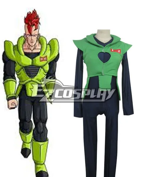 

ANDROID #16 Costume Halloween Cosplay Outfit Suit Cosplay Costume E001