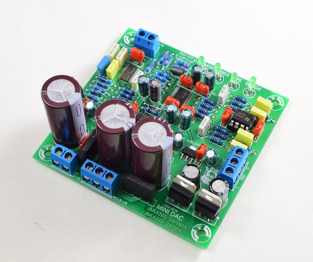 CS8416+AK4396+NE5532P DAC Decoder Board Kit Supports 24BIT/192KHZ New image 2