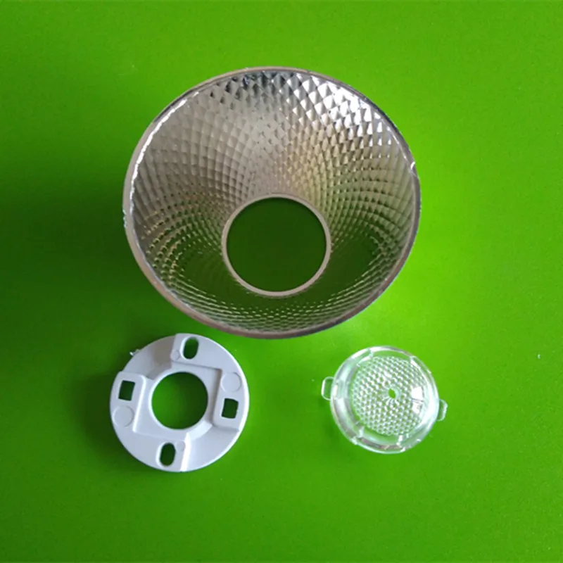 Diameter 50 70MM COB led condenser reflector cup bowl with bracket holder for citizen lamp beads 1414