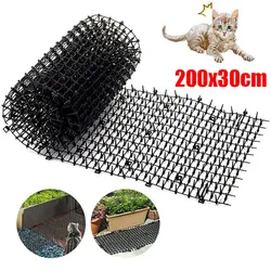 Ogrodnictwo Cat Scat Mat Repellent Mat Anti-Cat With Prickle Strips Spikes Straps Keep Cat Dog Away Digging Pest Control Supply