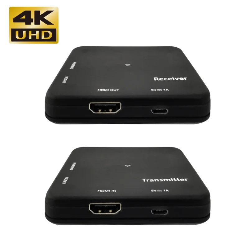 Oneคู่4K HDMI Wireless Extender HDMIสำหรับโปรเจคเตอร์PS3 DVD PCสนับสนุน2 RX