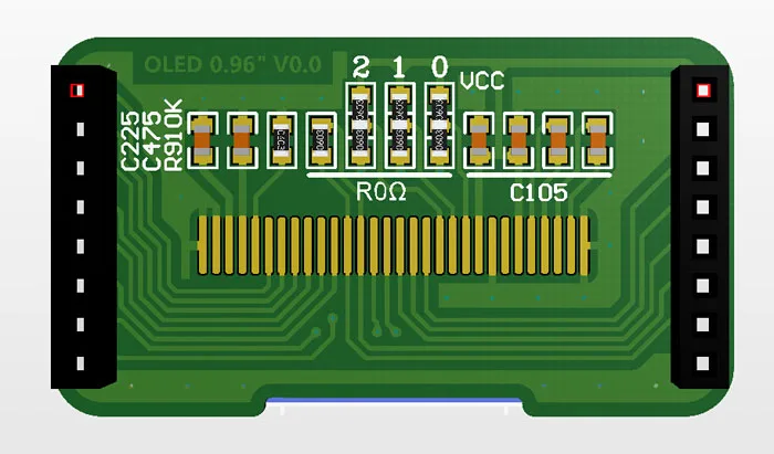 0,96 Inch OLED Display Modul 12864 STM32 51 Routine IIC SPI 8080 Parallel Port