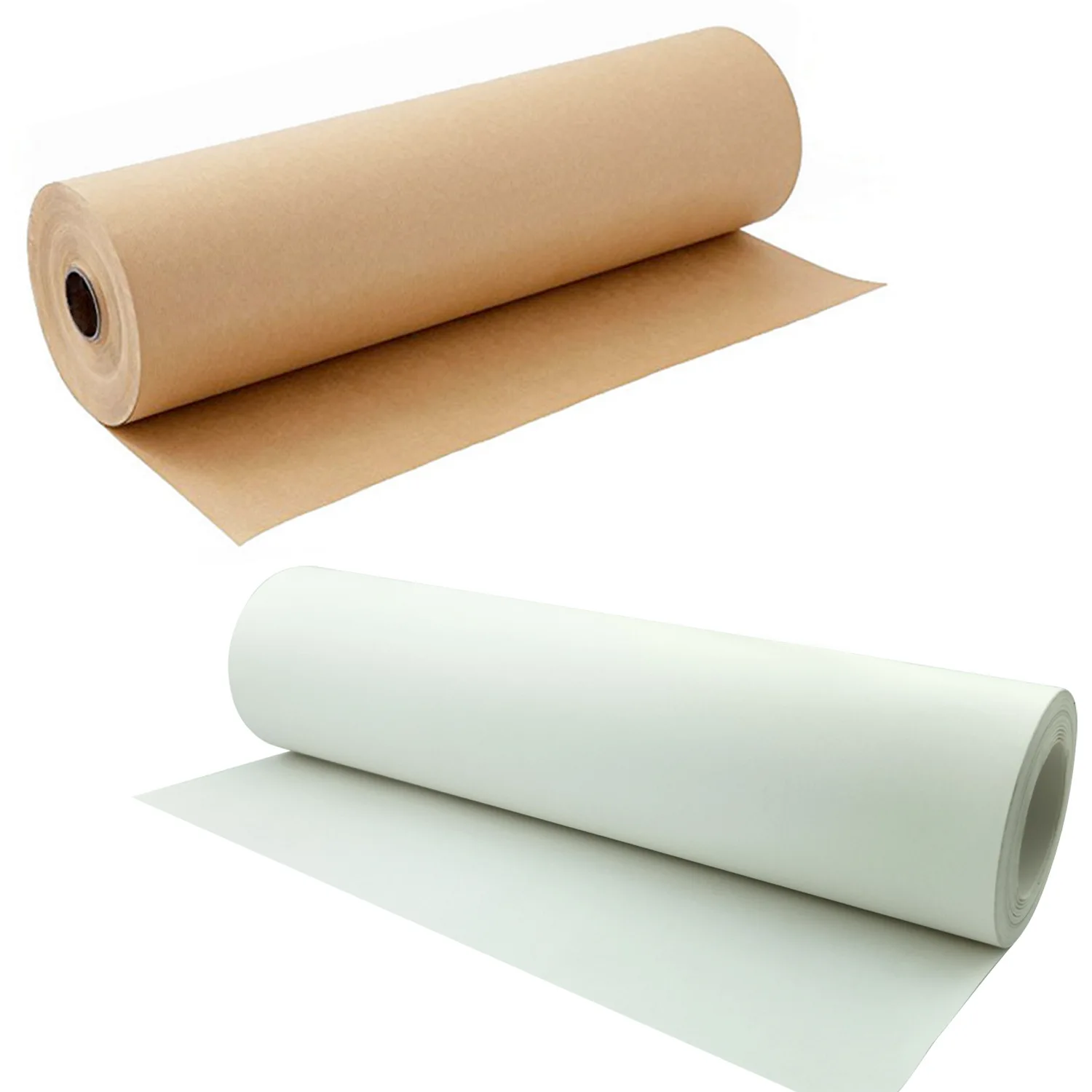 

30 Meters Kraft Wrapping Paper Roll Wedding Birthday Party Gift Flower Poster Rapping Package Decoration Brown White Paper