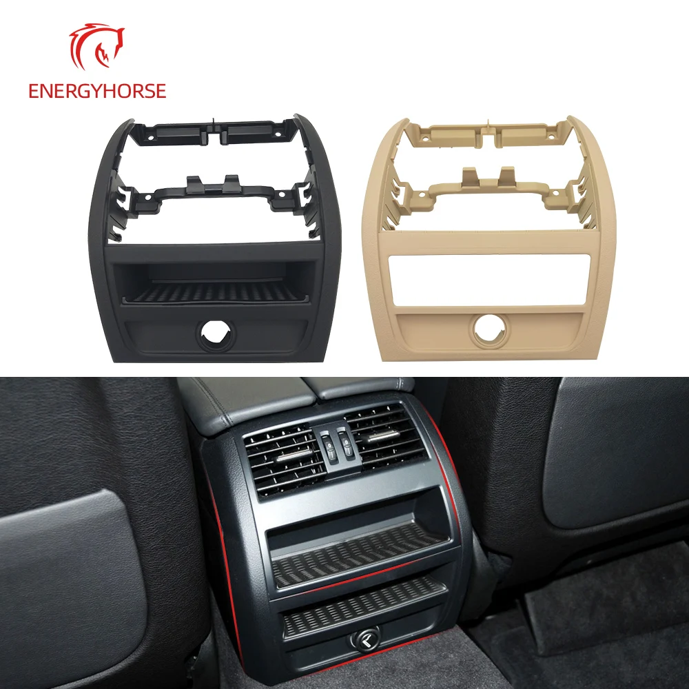 Upgraded Rear Ac Conditioner Vent Grille Cover Outer Frame Replacement For BMW 5 Series F10 F11 51169206785