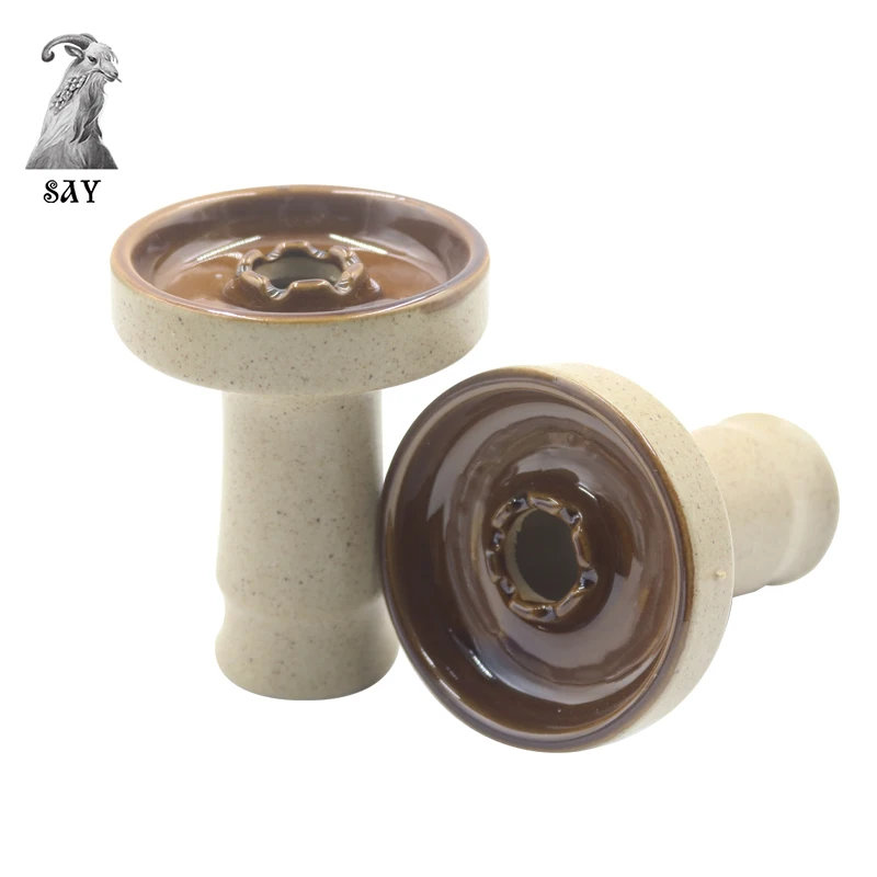 

SY Ceramic Hookah Bowl Shisha Tobacco Bowl Head Shisha Narguile Accessories Sheesha Narguile Chicha Tobacco Bowl