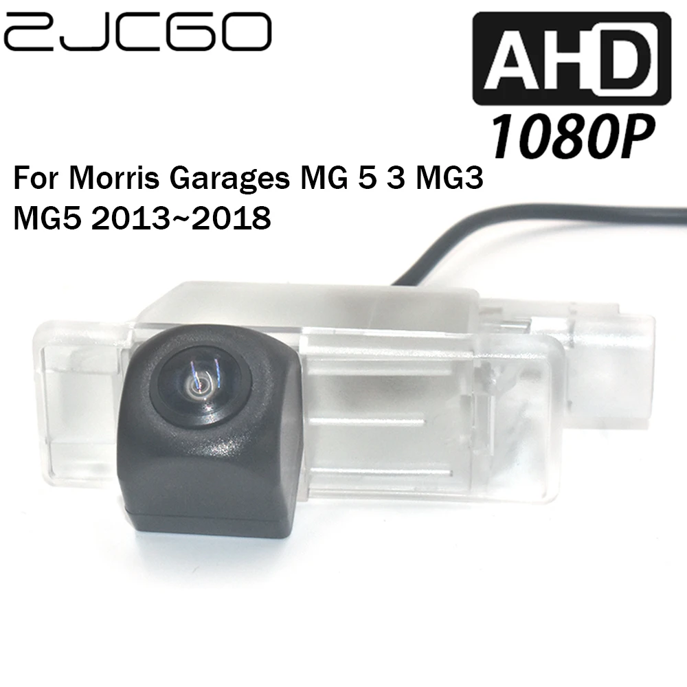 

ZJCGO Car Rear View Reverse Backup Parking AHD 1080P Camera for Morris Garages MG 5 3 MG3 MG5 2013 2014 2015 2016 2017 2018