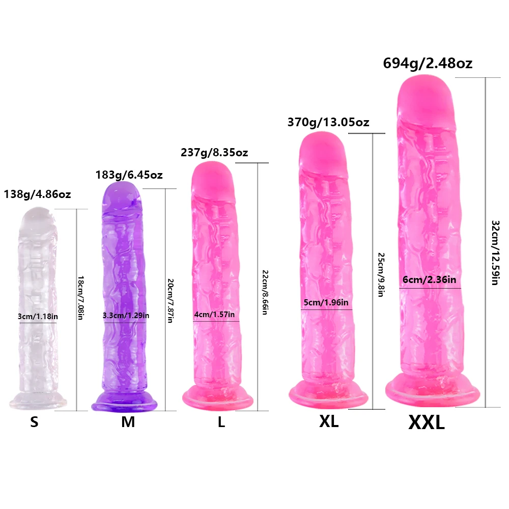 Realistic Dildo With Suction Cup Soft Huge Dildo For Women Female Masturbator Sex Toys For Adults 18 Vagina Anal Butt Plug Penis