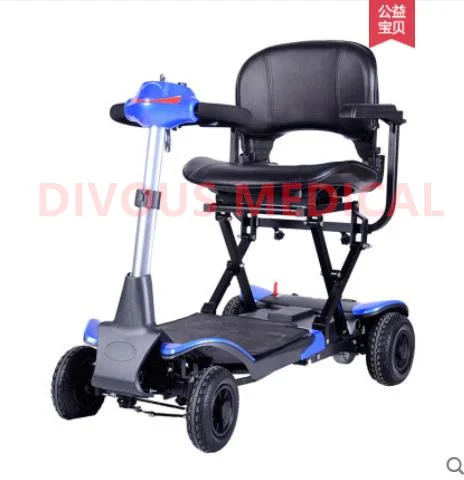 Electric Folding Mobility Scooter with Remote Control and Lithium Battery 25KM