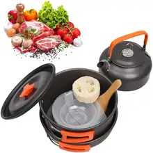Camping Aluminum Cookware Set #6