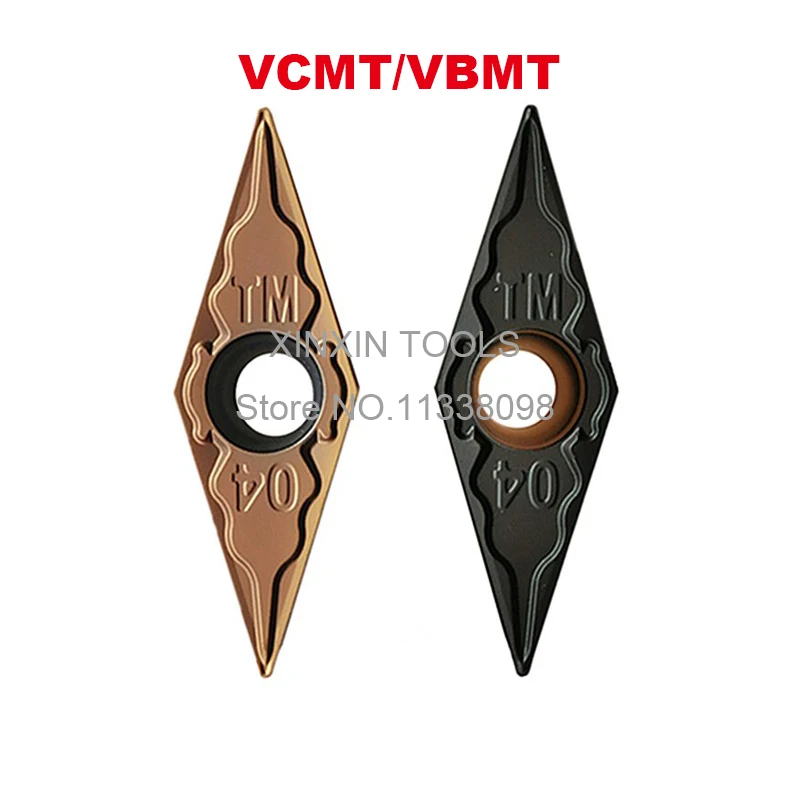 

HOT 10 pcs / box VCMT110304 VCMT110308 VBMT110304 VBMT110308 CNC Lathe Cutter Turning Tools Carbide Inserts FOR Stainless Steel