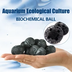 46/36/26mm Aquarium Biochemical Ball Nitrifying Bacteria Bio Ball Fish Tank Filter Material With Biochemical Filter Cotton Diame