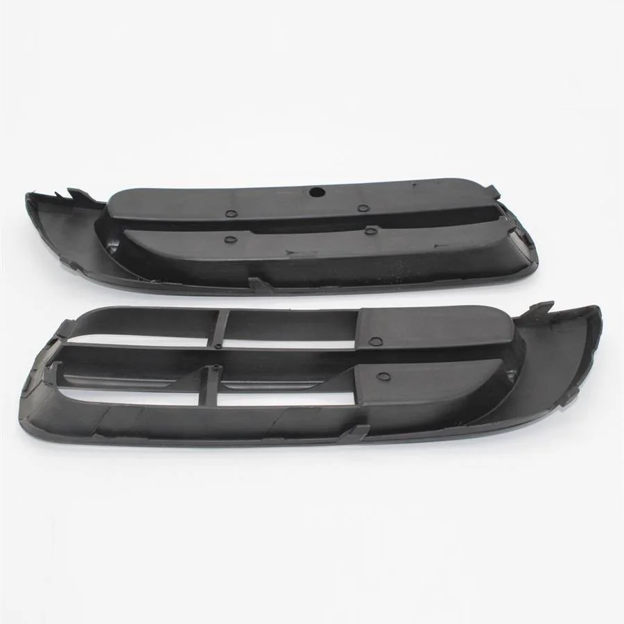 2pcs For Skoda Fabia MK2 2007 2008 2009 2010 2010 Car-Styling Front Bumper Lower Grille Fog Light Fog Lamp Grille Cover