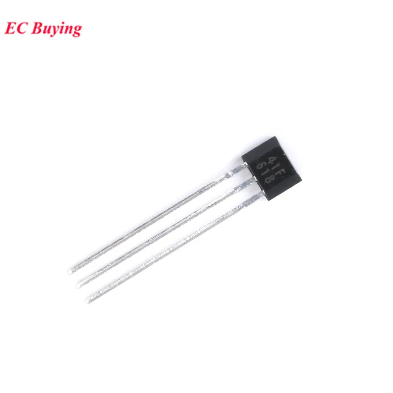 100 uds/5 uds 41F/ 0H41 / SH41 / SS41F/ S41 Sensor de elemento Hall Bipolar Motor de vehículo Sensor de pasillo de Motor de coche eléctrico