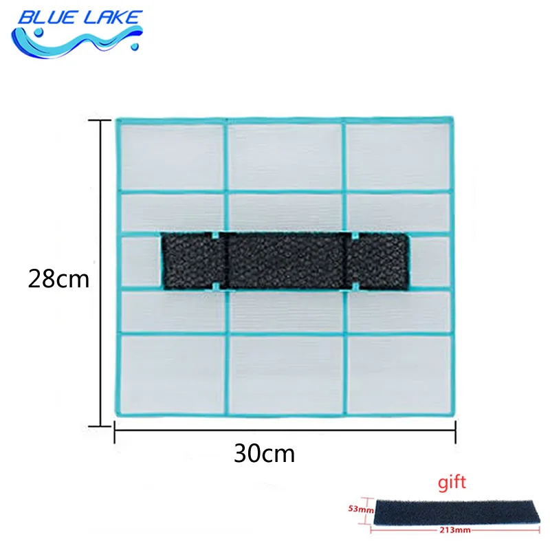 Air Conditioner filter,size 30X28CM,Midea indoor unit general 1HP/1.5HP,on-hook dust-proof net,Home Appliance parts