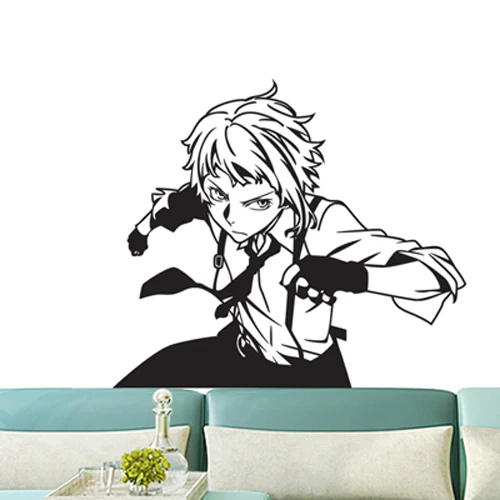 

Bungo Stray Dogs Anime Cartoon Vinyl Car Sticker Wall Stickers Decal Wall Decal Anime peripheral