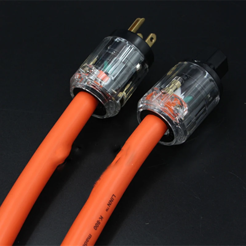 Hifi audio One Linn K800 5N OCC AC Power Cord Cable P-029E EU power plug c-029 Iec connector power Cable