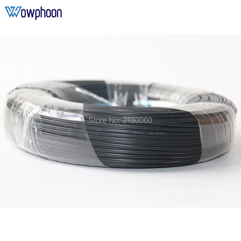 100M 2 Steel Wire 2 Core GJXH SM G657A LSZH Outdoor Fiber Optic FTTH Drop Cable Patch Cord With LC SC FC ST Connector