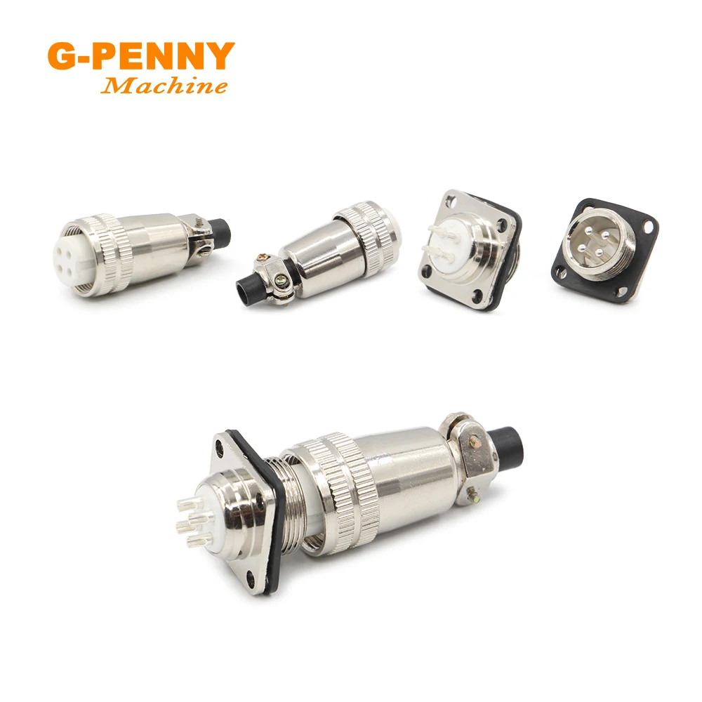 G-Penny Spindle Motor Aviation Plug Air Plug Parts H17-4 H20-4 Engraving Machine Accessories