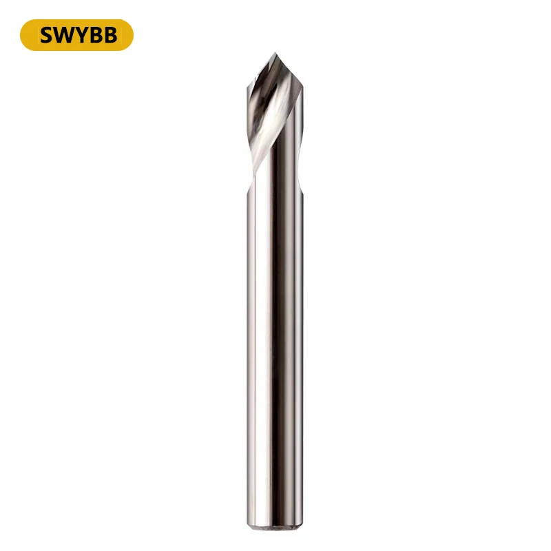 Tungsten Steel Carbide Spot Drill NC CNC Drilling Point Aluminum Cppoer Nonferrous Metals 1 2 3 4 5 6 8 10 12 20mm