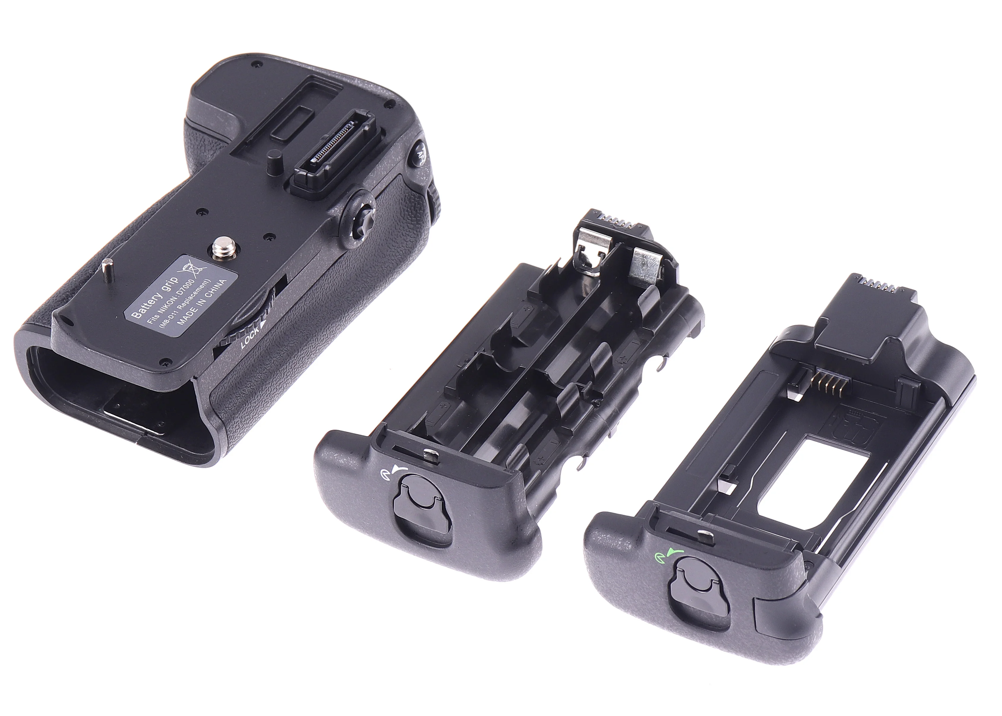 FOTGA-empuñadura de batería de potencia Vertical, paquete de soporte para NIKON D7000