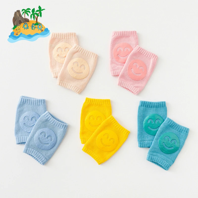 Ragazzi e ragazze bambino antiscivolo arrampicata gomito accessori per bambini sorriso ginocchiera sicurezza ginocchiera protecto