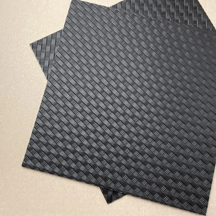 1pc Kydex Thermoformed Sheet for Holster Plate Weave Sheet Basket Weave