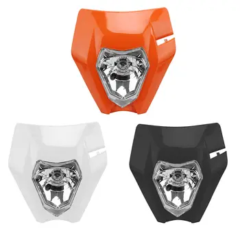 Motocyklová maska s LED světlometem pro KTM EXC EXCF SX XC 125 150 250 350 450, motokros, dirt pit, příslušenství, enduro 8 nejlepší prodej Maska světlometů KTM Duke 200 - №1