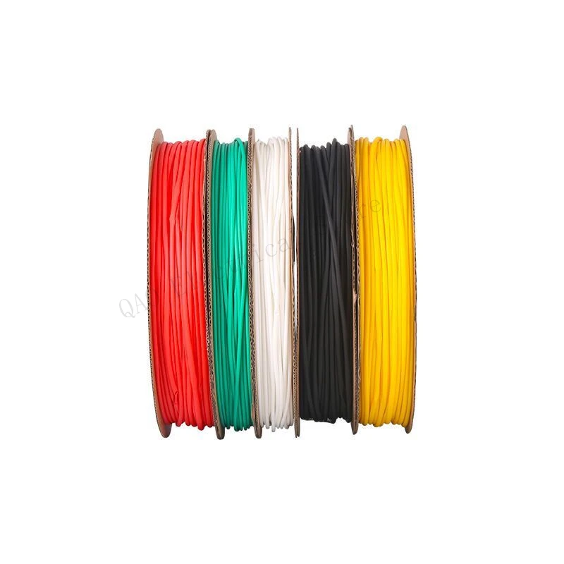 1.5mm 200meter 7 Colors Cable Sleeve Shrinkage Ratio 2:1 Shrink Wrap Shrink Tube Heat Shrink Tubing Tube Heat Shrink Tubing
