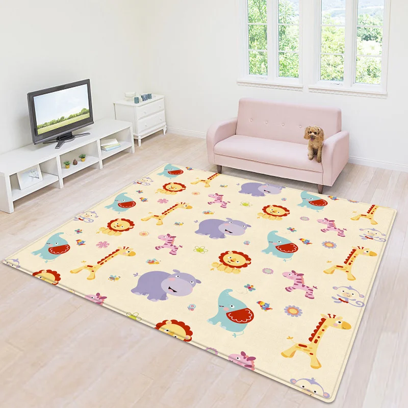 Tapis en mousse XPE pour enfants, jouets en polymère pour bébés, tapis de dessin animé pour enfants, tapis imperméable pour enfants, Playvirus