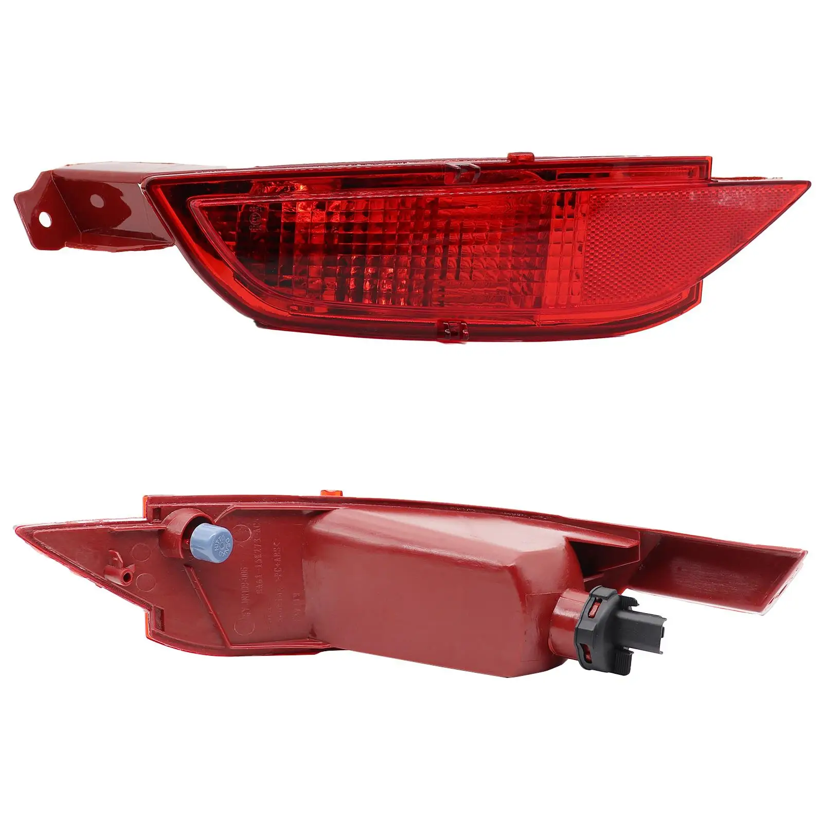 L/R Rear Bumper Reflective Signal Light Tail Fog Lamp Assembly For Ford Fiesta WT Mk7 2009-2014 CMAX 2010-2015 Replacement Parts