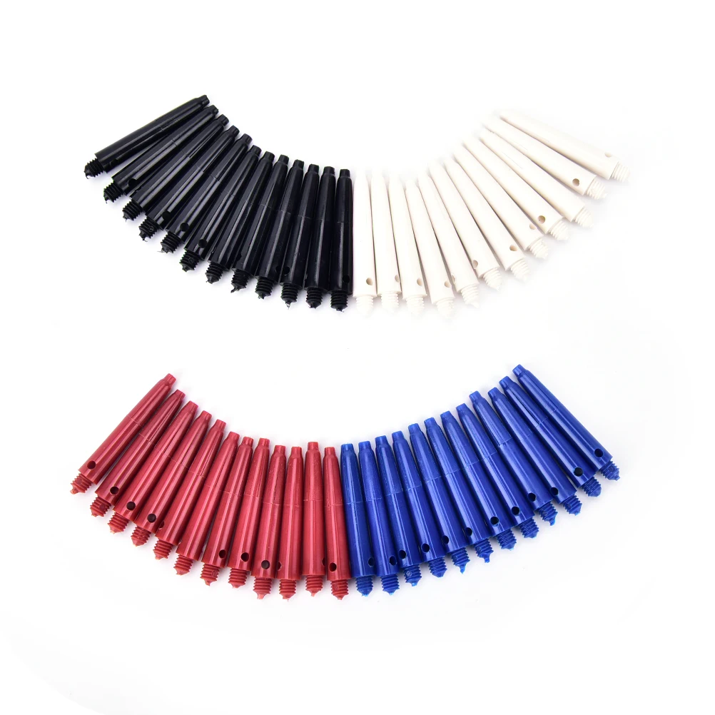 12Pcs HOT!NEW 35mm Nylon Screw Dart Shafts Short Darts Stems Replacement