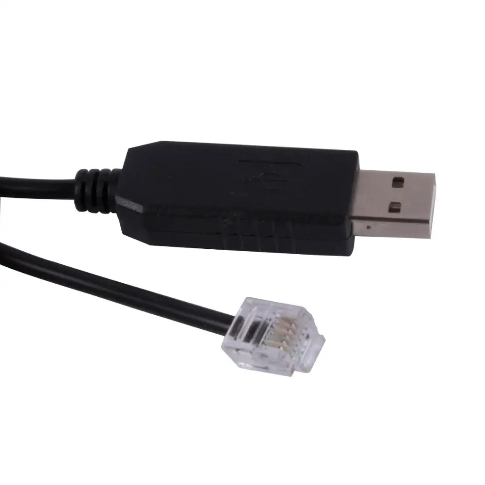 FTDI USB to RJ11 RJ12  RS232 Serial Converter Cable for keyence plc to pc communication cable