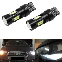 Coche T20 7440 W21W DRL Canbus sin OBC luz de circulación diurna para Audi A1 8X1 8xk 2010 2011 2012 2013 2014