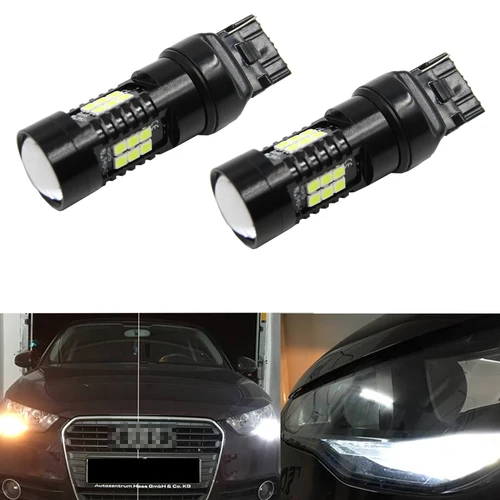 Imagen 1 del producto Coche T20 7440 W21W DRL Canbus sin OBC luz de circulación diurna para Audi A1 8X1 8xk 2010 2011 2012 2013 2014