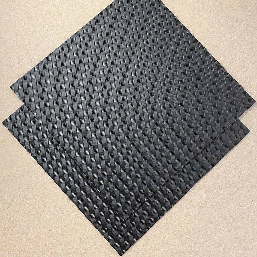 Thermoplastic Board Basket Weave Sheet K Sheath Thermoformed Sheet for Holste DIY Thermoplastic Plate Material