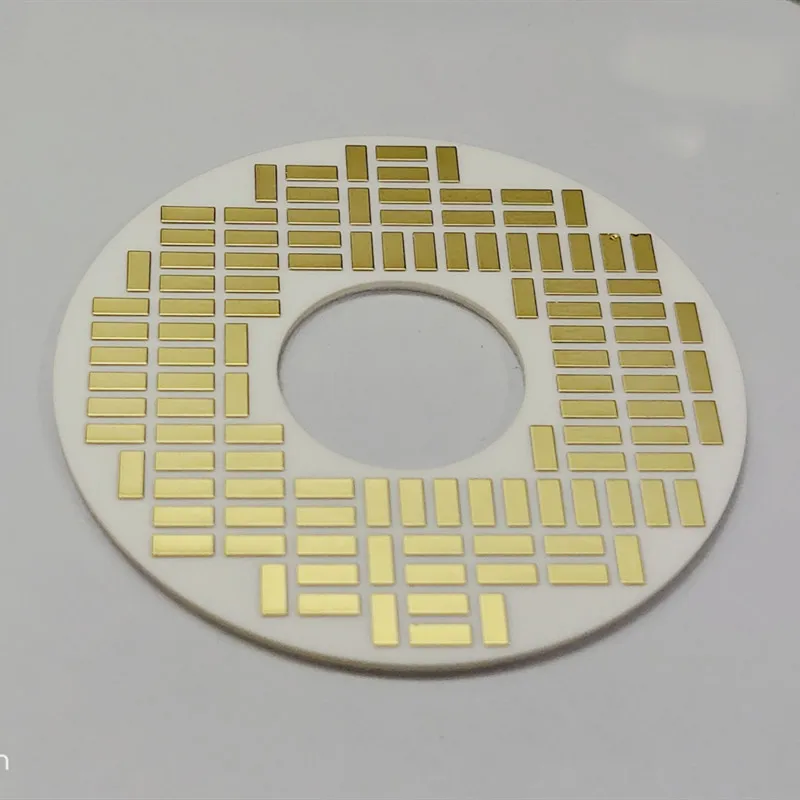 Customized Custom-made PCB Ceramic Single and Double-sided Copper Track Aluminum Oxide High Temperature LED Substrate Pcb Qualit